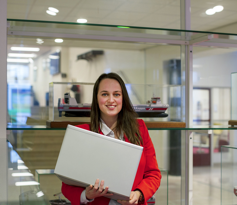 Kantoor Shipping Laptop Mirte