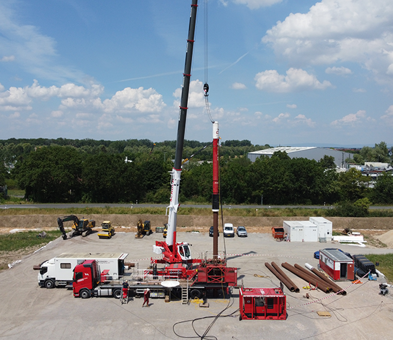 Conductor Installatie Foxdrill Pijpen Heien 2